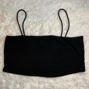 Black Crop Top